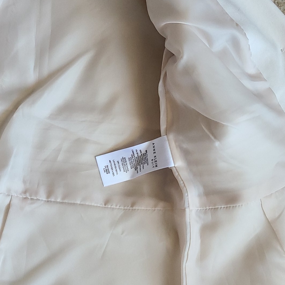 Anne Klein Executive Collection 2pc Short Sleeve & Skirt Set - Picture 7 of 13